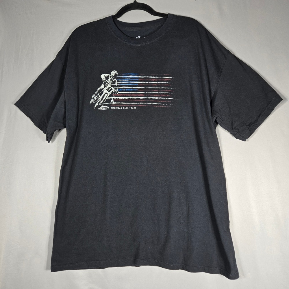 Indian Motorcycle T-Shirt Mens XL American Flat Track Music City Nashville TN